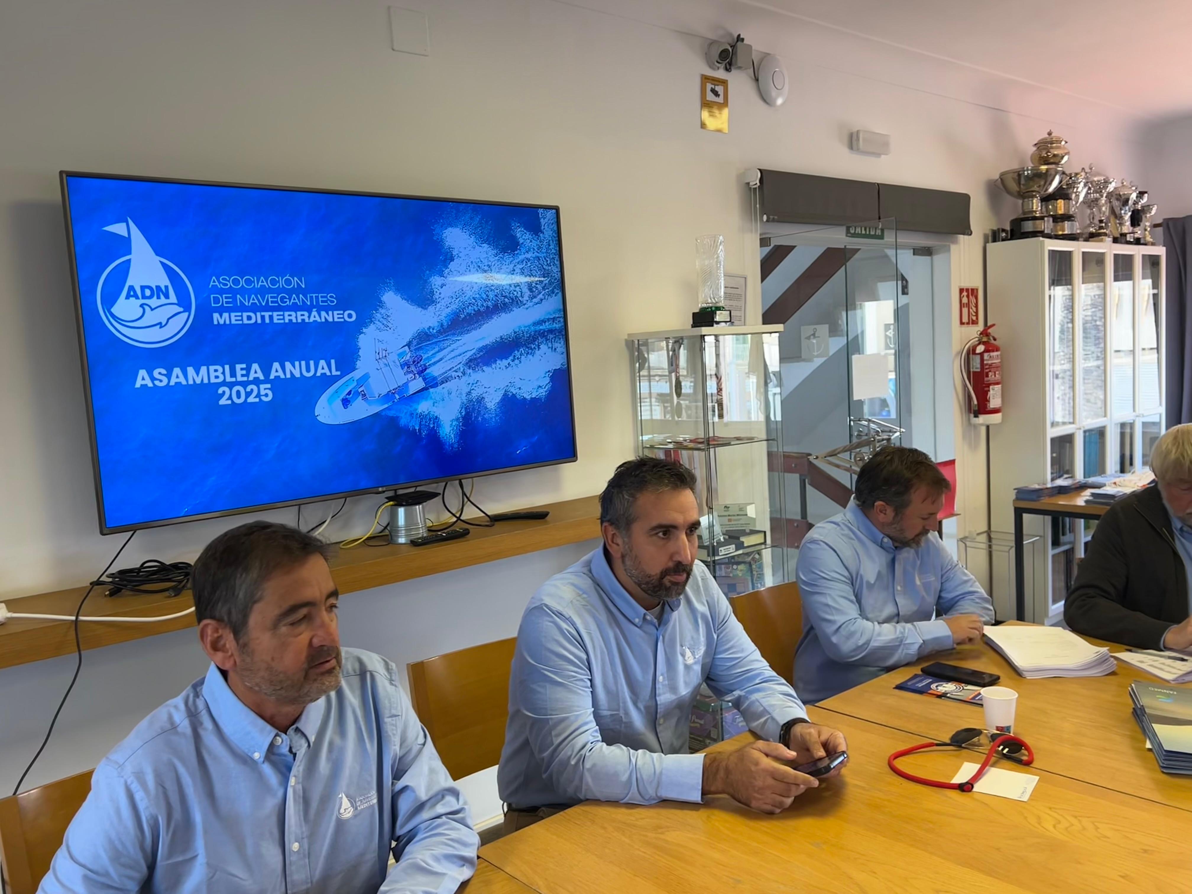 Asamblea General de ADN Mediterráneo en el Club Nàutic Portitxol